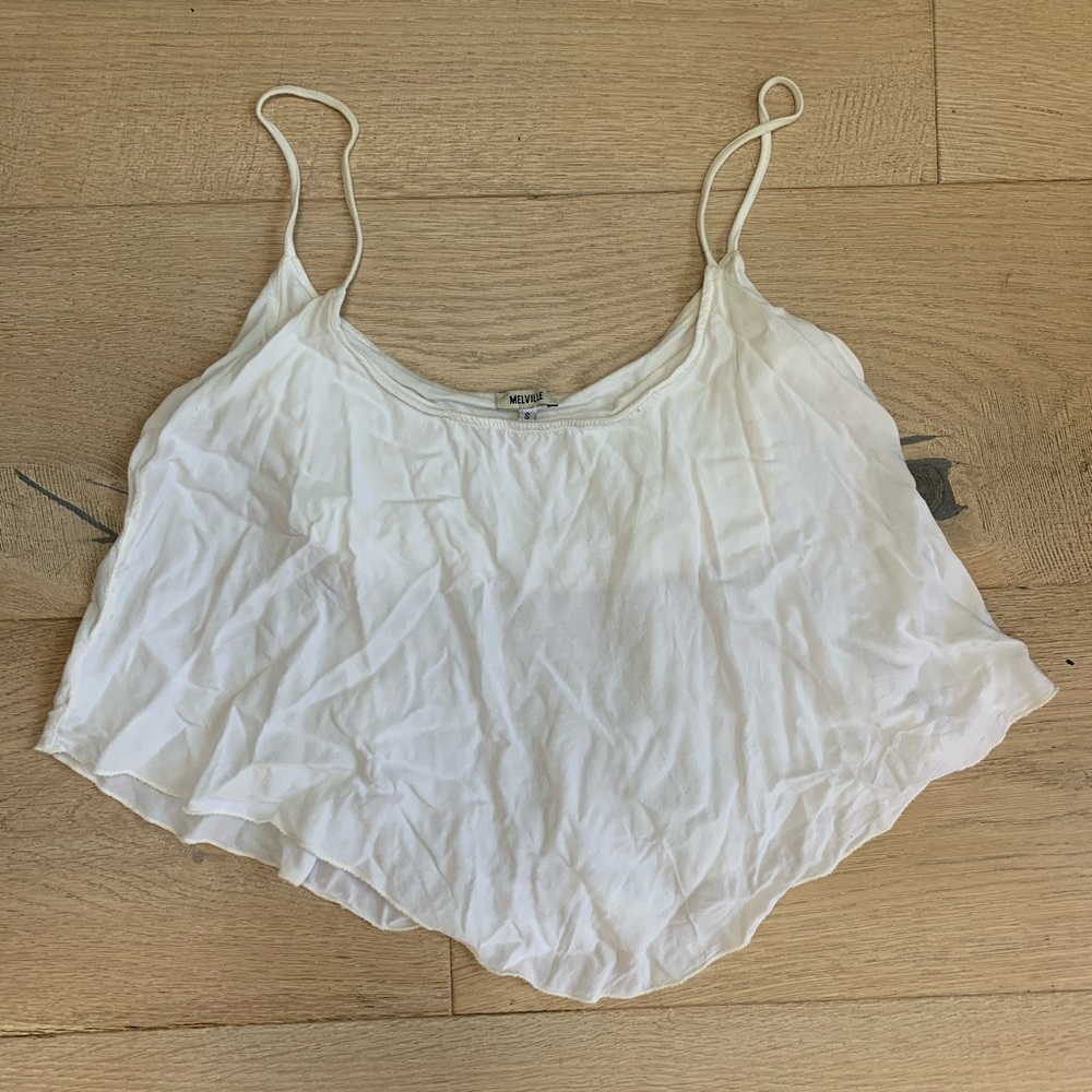White tank top